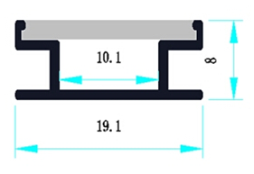 LED profiles floor